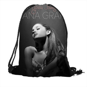 Ariana Grande Printing Drawstring Backpack